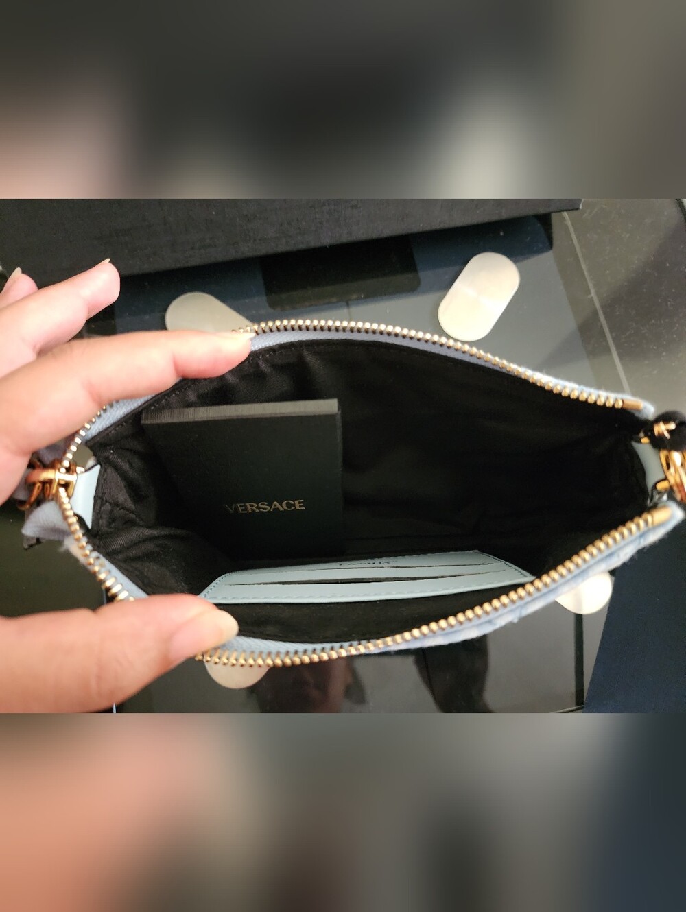 New Authentic Versace Mini Shoulder Bag - Picture 14 of 17